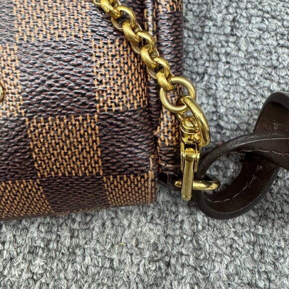 Louis Vuitton Favorite Brown Damier Ebene Canvas Satchel ccofb999-102525 - Picture 7 of 15